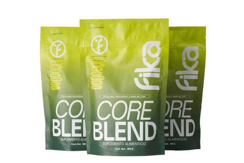 Fika Core Blend — café con adaptógenos y magnesio en polvo, 30 porciones